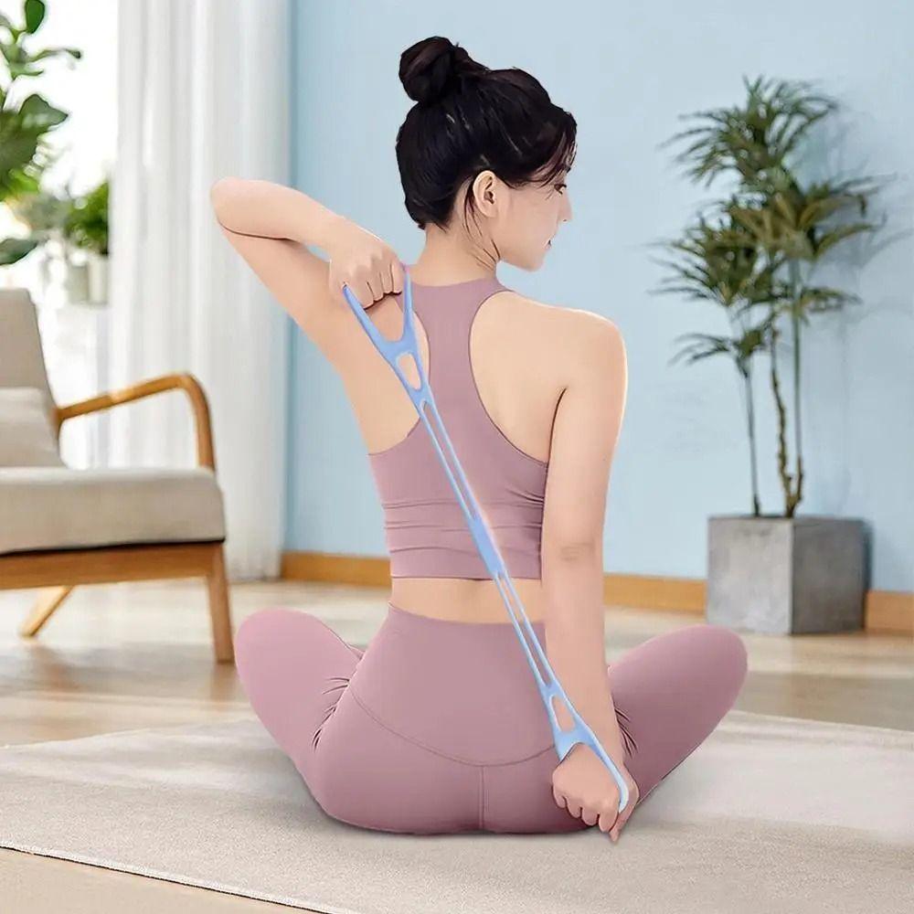 Chest Expander 8 Shaped Tensioner Yoga Tool Exercise Stretch Tension Band  Loop Yoga Pilates