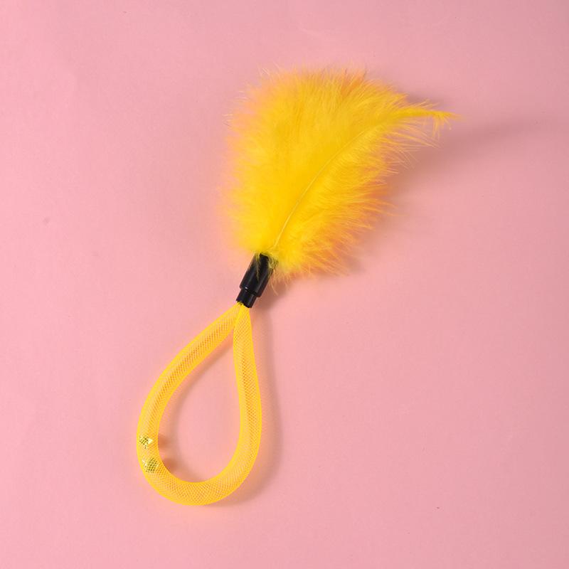 Vase Feather Cat Toy, Feather Bell Cat Toy, Interactive Self-entertaining Cat Pet Supplies