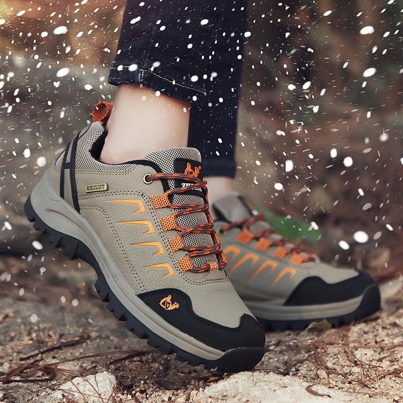 36-47 Winter Paar Plus Samt Warme Outdoor Spezialagent Wanderschuhe Wanderschuhe Sportschuhe Baumwollschuhe Schneestiefel