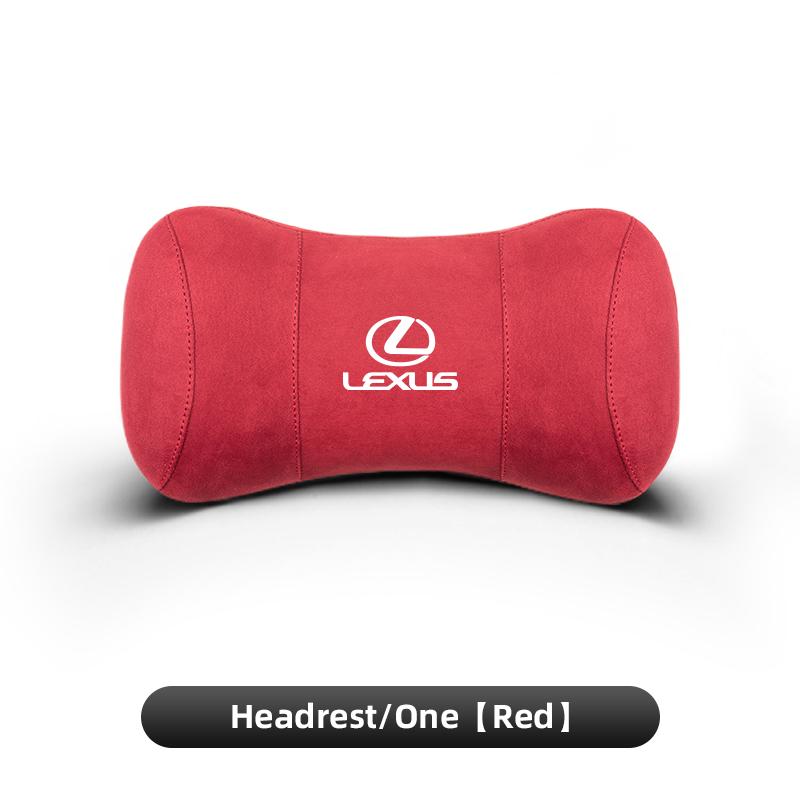 

Lexus Car Seat Suede Memory Cotton Neck Pillow Headrest For Lexus LS LC RZ RX330 IS250 Ct200h ES300h RX350 IS300h NX300h RX400h