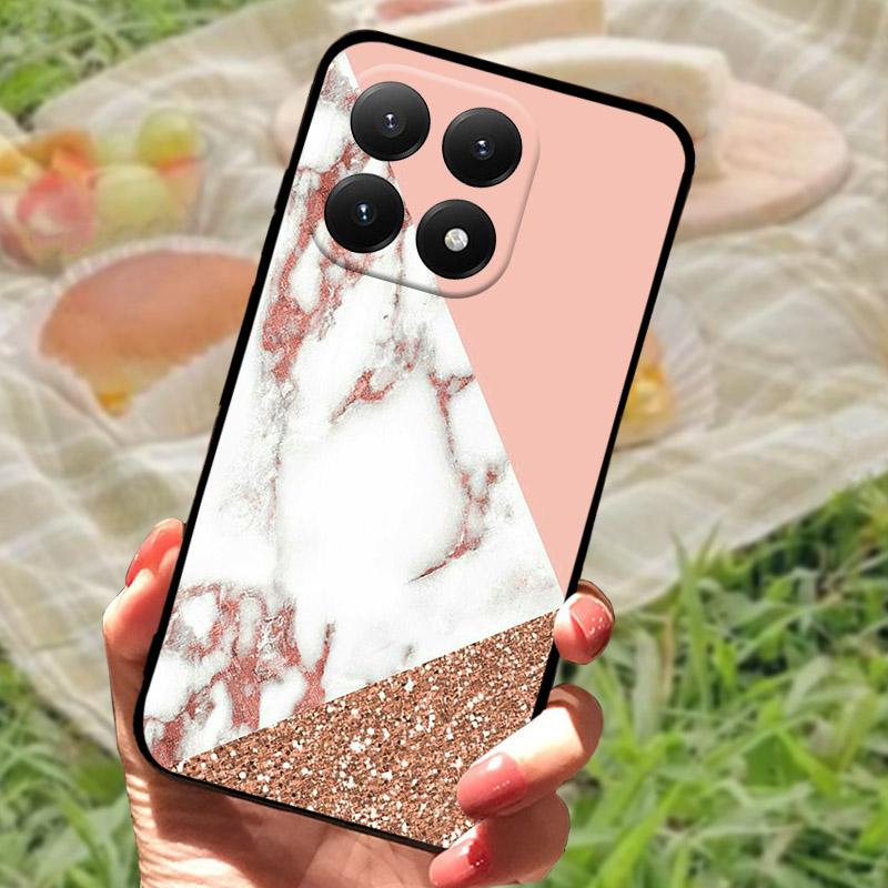 For Xiaomi 15T Case Fashion Painted Silicone Soft Protective Phone Cover For Xiaomi Mi 15 T Xiaomi15T Shockproof Bumper TPU Etui