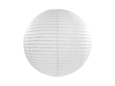 Partydeco Lampion Papierowy Biały 35Cm