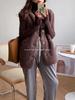 Women's 2023 Autumn/Winter Faux Fur Sleeveless Jacket - Korean Style Loose Fit Trend