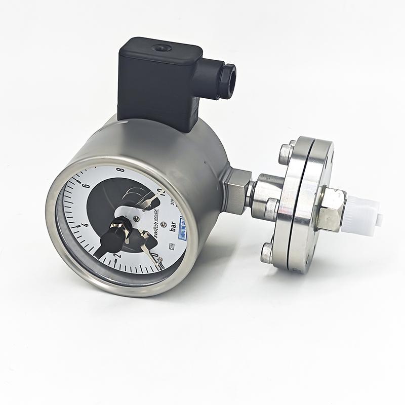 Electrical Contact Pressure Gauge 0-1.6 MPa Vacuum Pressure Controller Switch