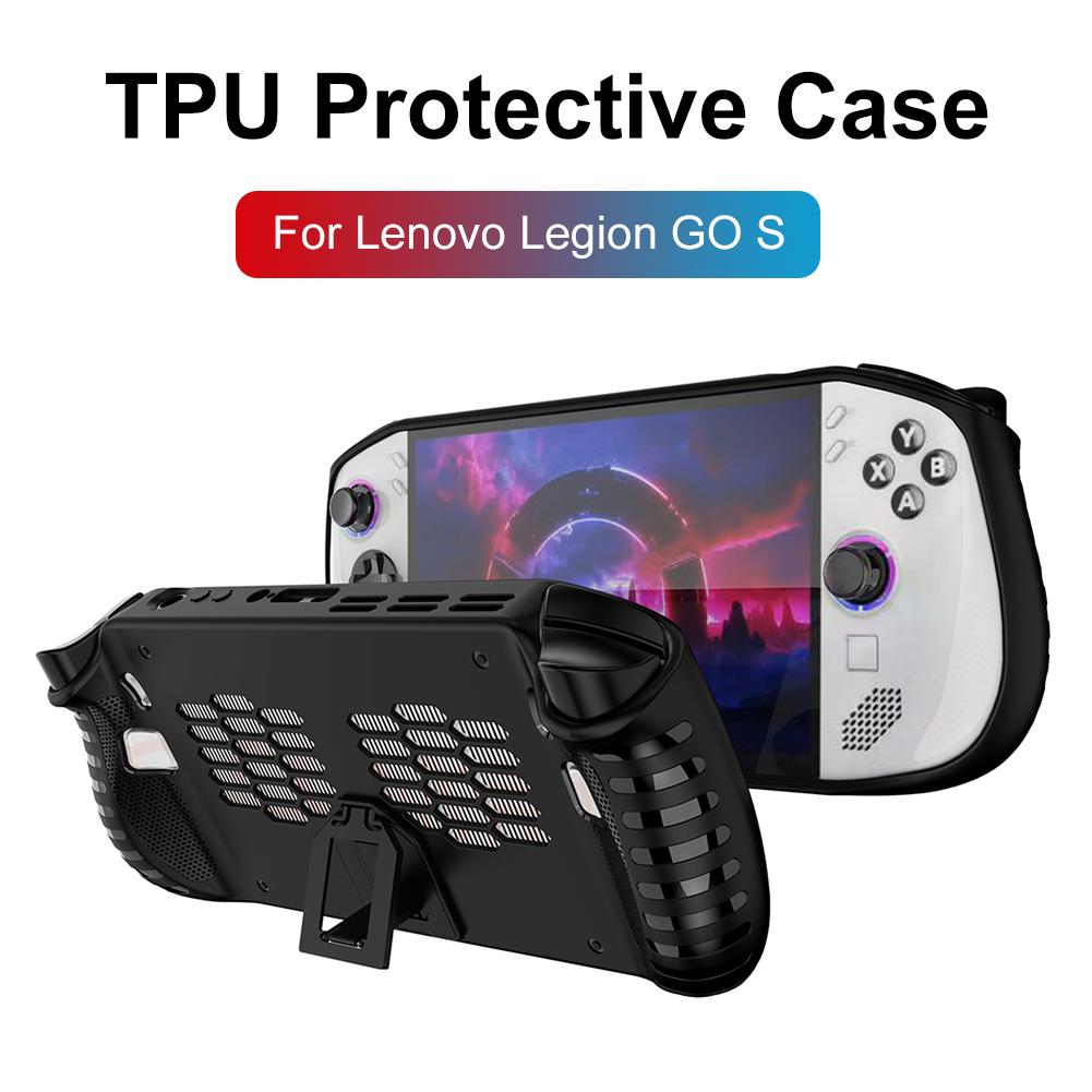 For Lenovo Legion Go S EVA Hard Portable Storage Bag / TPU Soft Protective Case Waterproof Shockproof Game Console Carrying Case