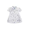 Klassisches Teddy-Mädchenkleid im neuen chinesischen Stil mit Blumenmuster