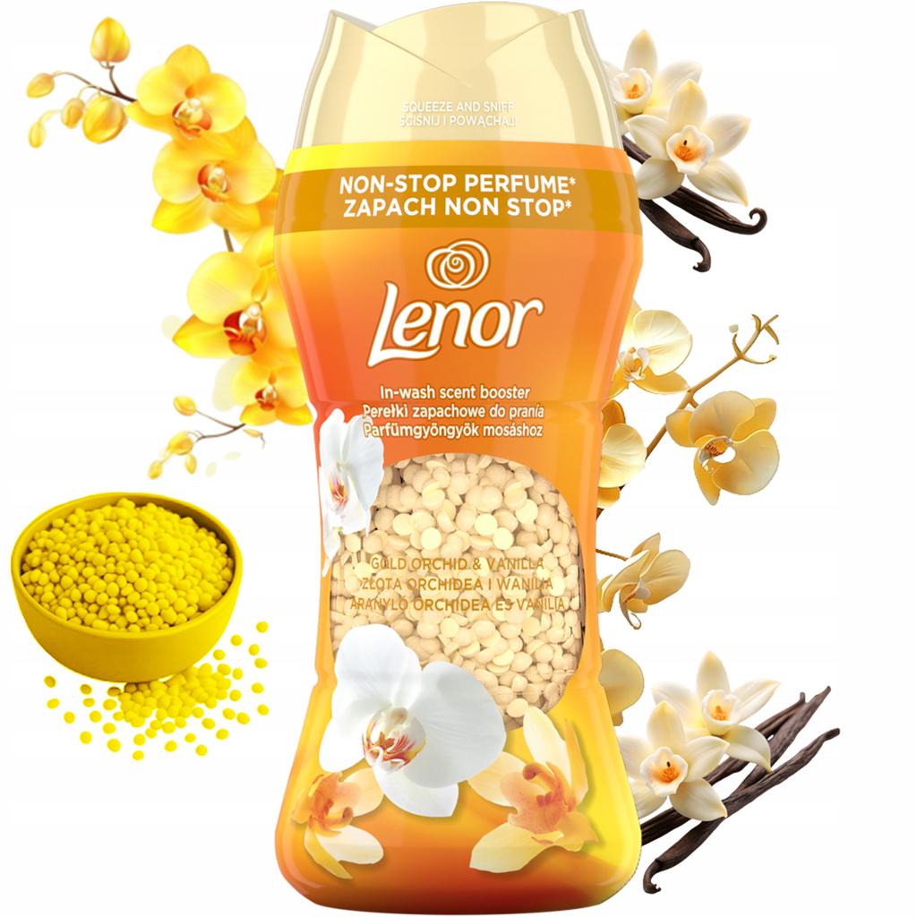 Lenor Perełki Zapachowe Do Prania 195G Złota Orchidea I Wanilia/Gold Orchid & Vanilla
