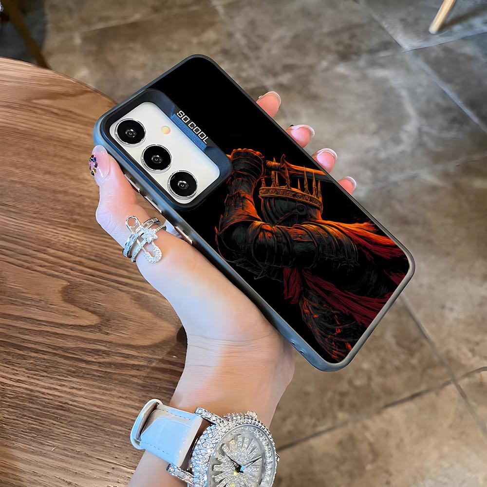 D-Dark S-Souls Game Phone Case For Samsung S26 S25 Plus S20 S20 Plus S22 Ultra S23 FE S21 Plus S21 Ultra Colorful Cover