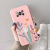 Case For Poco X3 Pro Pocox3 X 3 NFC Cute Heart Flower Back Cover Soft Silicone Matte Protective Funda For Xiaomi Poco X3 Pro Bag