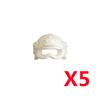 Military Building Block Figure Cap Tactical Helmet Alpha Motorcycle Lenses Gas Masks Flame Emitter Night Vision Device Gift Toys