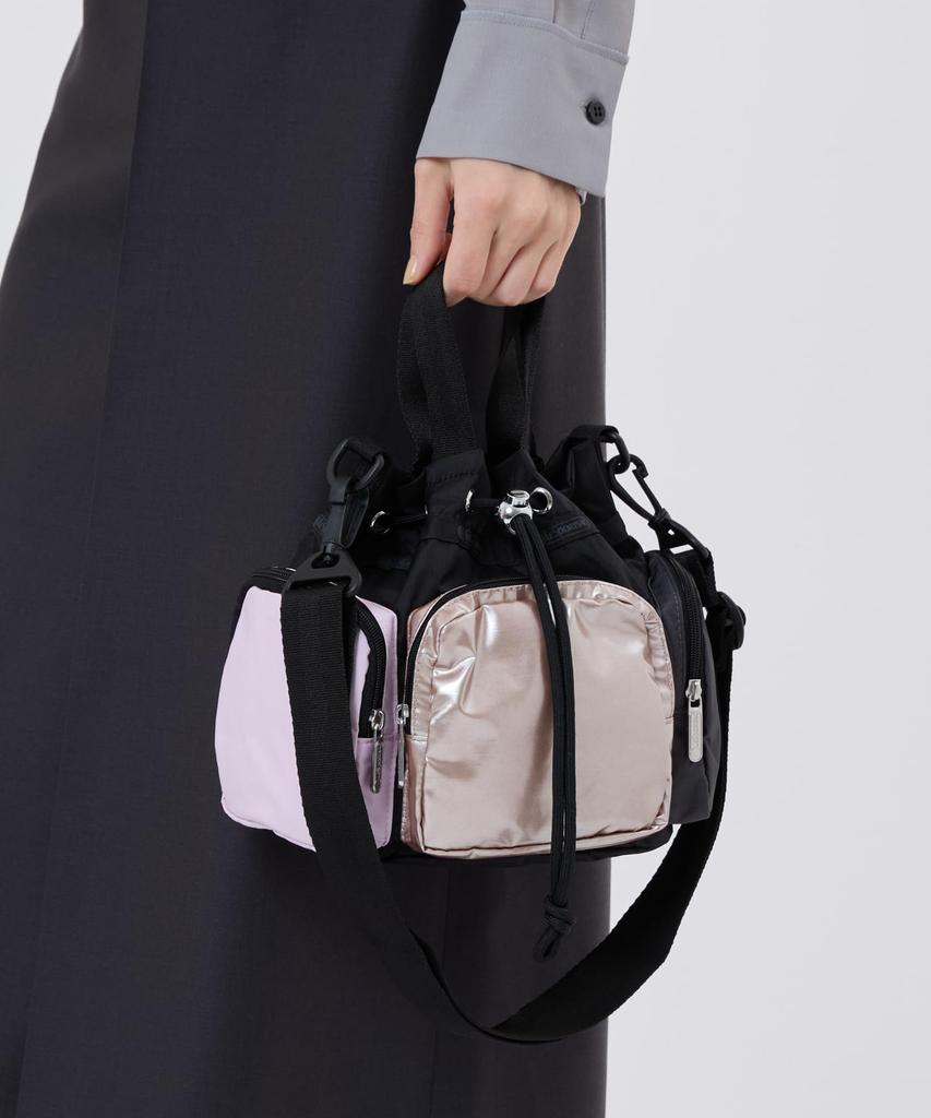 CONV DRAWSTRING Gold CRSSBDY/1511/Black/Rose Shine/Pink