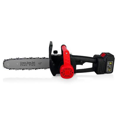 12 Inch Portable Handheld Electric Chainsaw Brushless Garden Logging Saw High Power Woodworking Power Tool