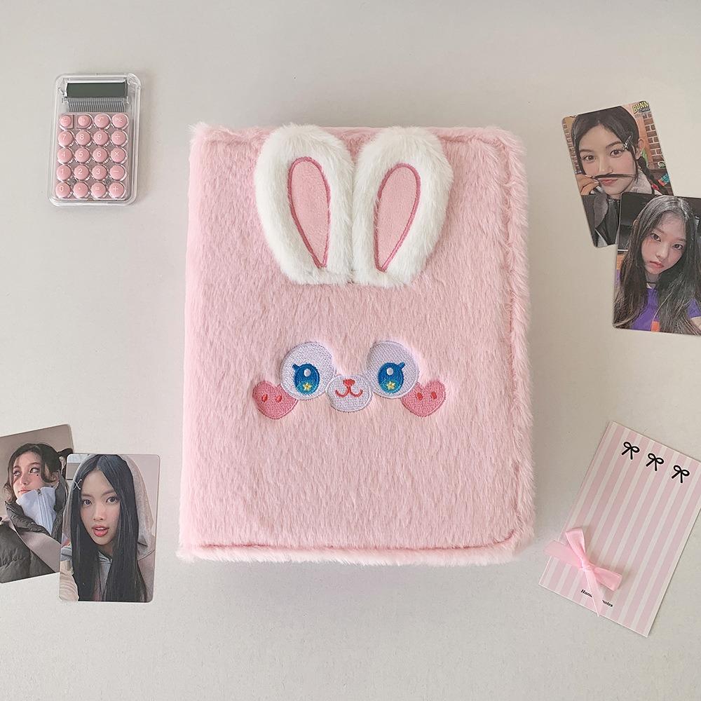 

Милый 3-дюймовый Фото Фотоальбом Плюшевое Хранилище Фото K-pop Идол Фотокарточки Коллекционировать Держатель для Фотокарточек