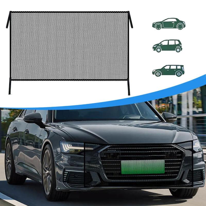 Radiador de Aire para Coche Malla Protectora Anti-Obstrucción Barrera Resistente a Ratas Malla Repelente de Insectos Red Protectora para Condensador de Coche