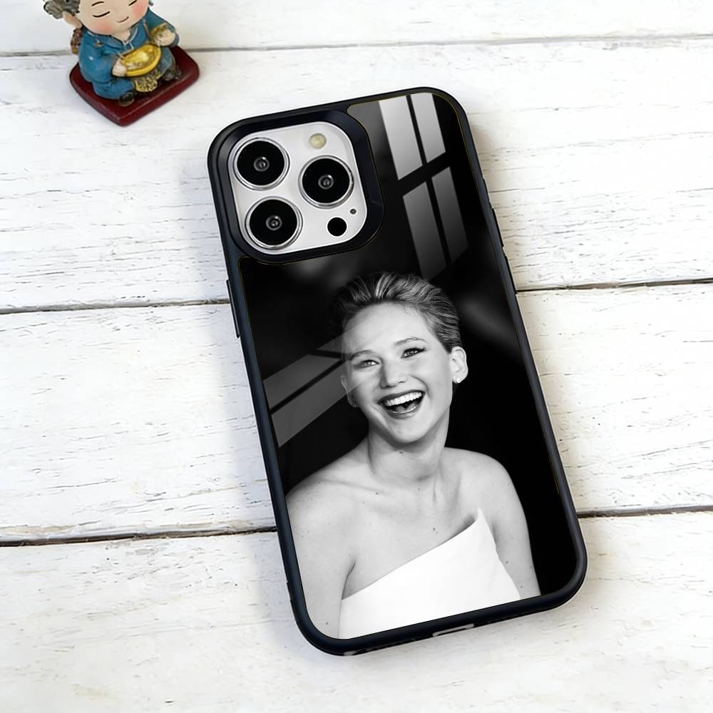 Jennifer Lawrence Phone Case For iPhone17,16,15,14,13,12,11 Plus,Pro Magnetic with Magsafe Wireless Charging iPhone17Promax