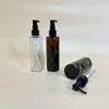200ml Translucent Brown PET Plastic Bottle for Lotion, Hair Oil, Makeup Remover, or Facial Cleanser