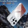 For iPhone 15 Pro Max Magnetic Case Gradient Glitter Shockproof TPU PC Phone Cover Compatible with MagSafe
