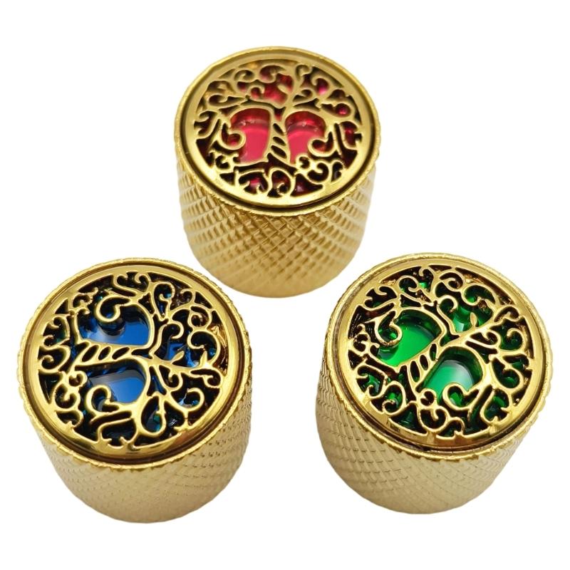 Guitar Volumes Control Knob 6mm Shaft Hole Potentiometer Knobs Replacement Electric Guitar Effect Pedal Knobs