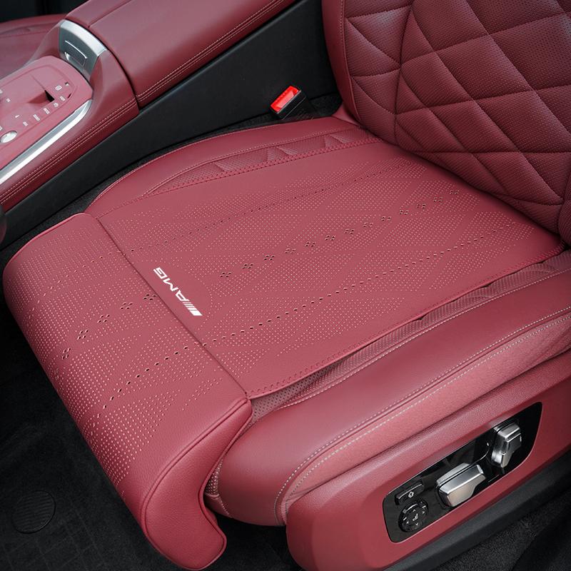 Car Seat Cushion Leg Rest Extender Support Pad Tire Valve Cap For Mercedes Benz AMG GLE GLS CLA CLE GLC CLS GLA W223 W213 W206