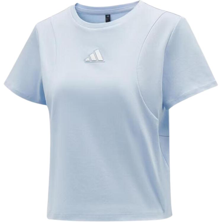 Adidas Mt Ss Round Neck Pullover Fashion Short Sleeve T-Shirt Women Tops KX2757 XS