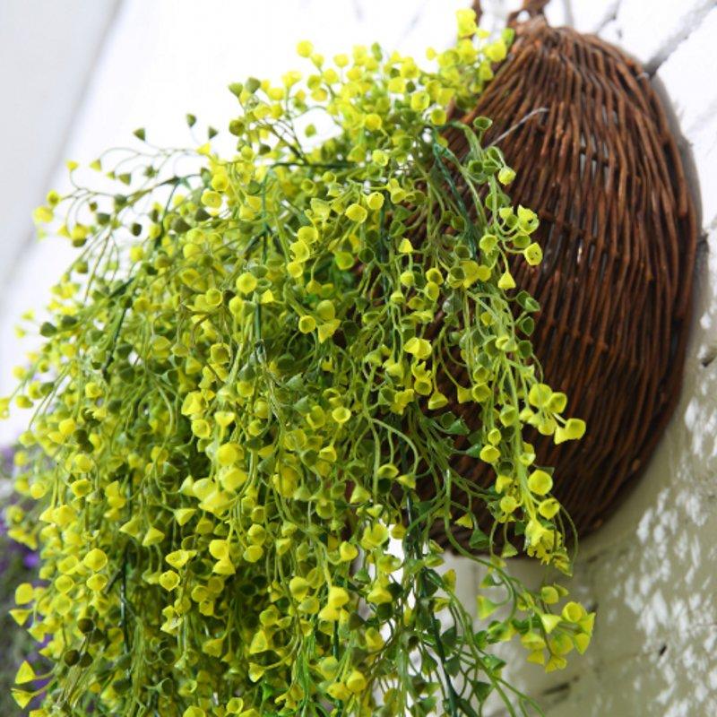 80CM Artificial Admiralty Willow Wall Hanging Plant Fake Vine Artificial Hanging Plant Home Garden Wall Decoration Fake Flowers