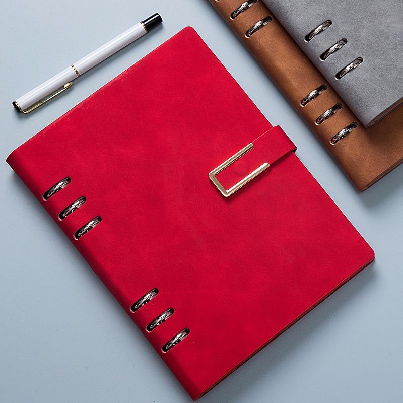 High Appearance Detachable Loose Leaf Notebook For Business Office Recording
