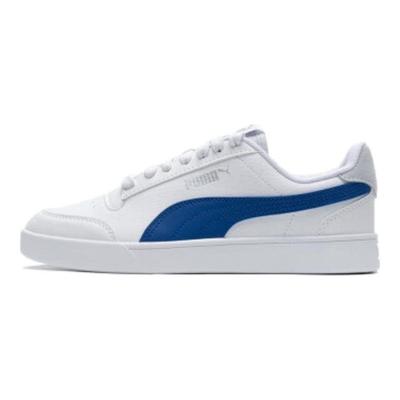 Shuffle Simple Comfortable Breathable Low-Top Sneakers Unisex Sneakers White Blue 309668-32