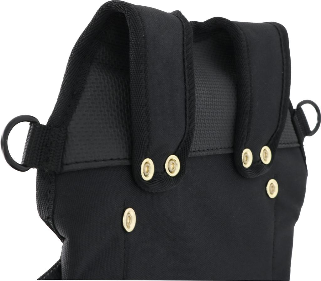 Takagi Nail 34 X 11 X Made of Lightweight and Strong 4-Pocket Bag, Black, 35.5 Cm, Polyester,