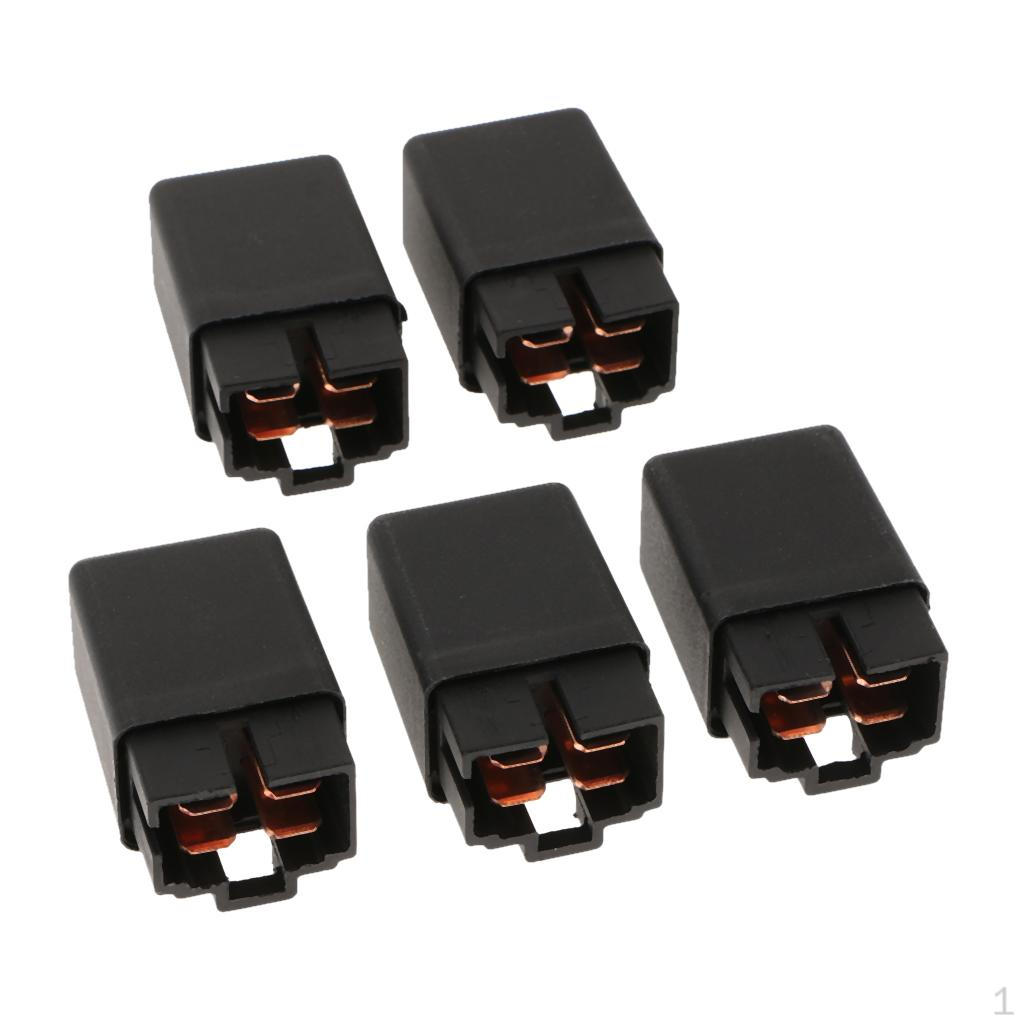 5Pcs Car Air Conditioning Relay 12 40A four pin Relays