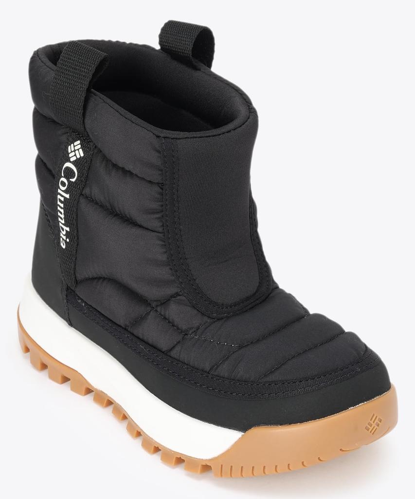 Columbia Youth Snowtrot Mid Boots Size Sea Salt BY2238, Kids' 22.0cm, Black,