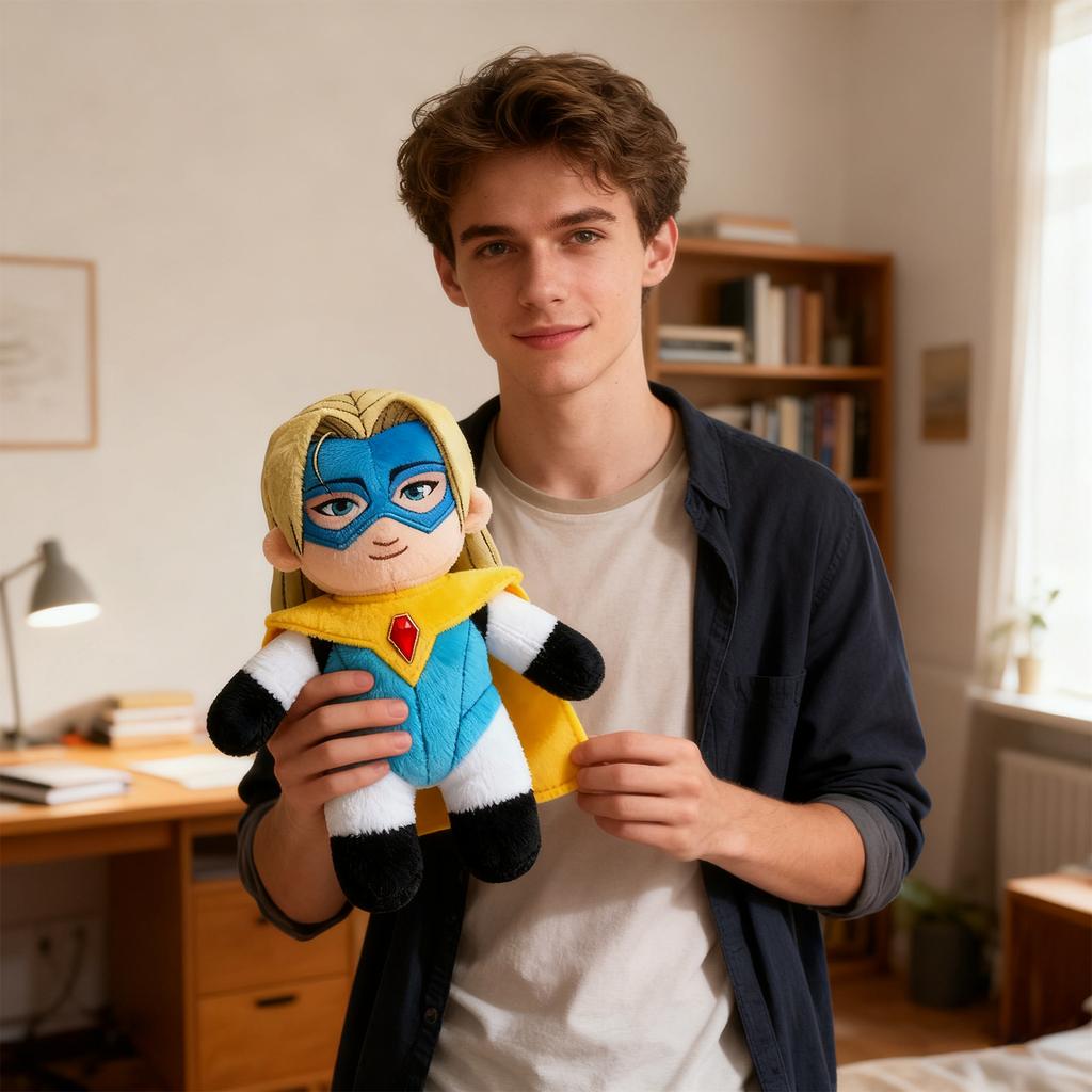 Plush Doll, Toy Gift, Cartoon , Children's Rag Doll, Children's Gift Pillow