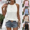 Women's Fashion O-Neck Sleeveless Summer Spring Casual Blouses & Shirts