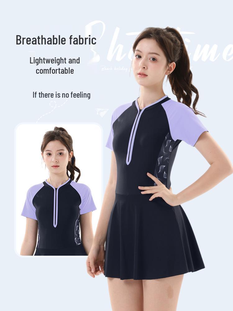 Costume da Bagno Intero Snellente da Donna - Nasconde i Difetti, Costumi da Bagno Conservativi per Sorgenti Termali