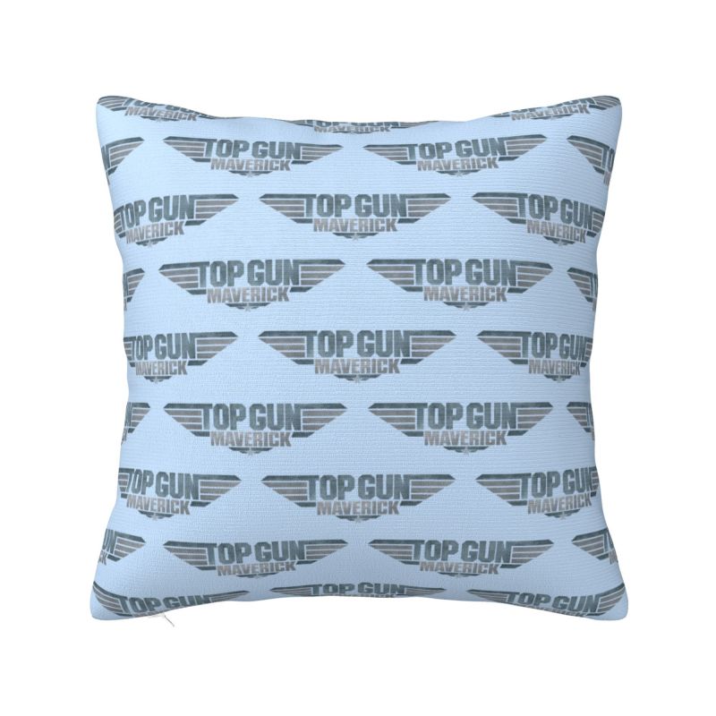 Custom Tom Cruise Maverick Film Top Gun Luxury Throw Pillow Cover Living Room Decoration Cushions for Sofa
