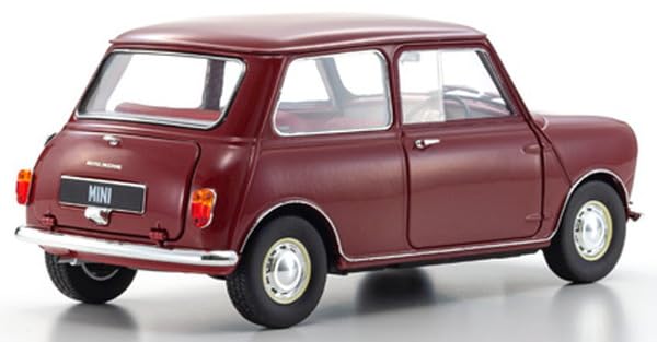 Kyosho Original 1/18 Scale Morris Mini Mk.1 1959 Cherry Red Finished Product