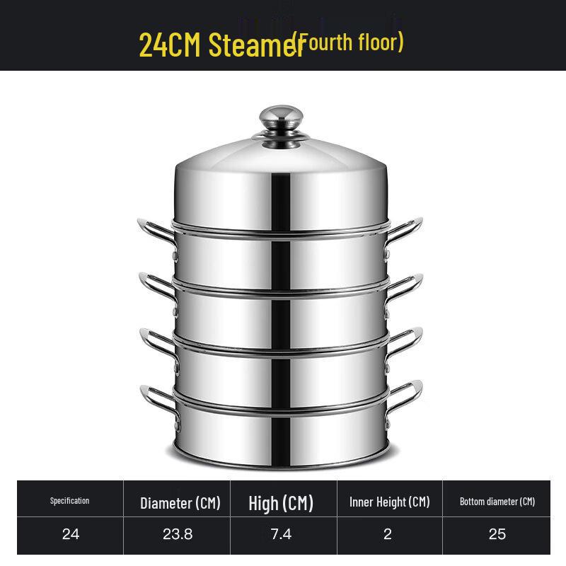 Stainless Steel Steamer Pot