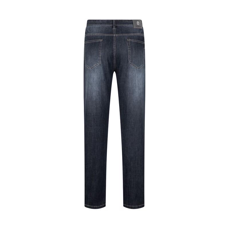 SEVEN Men's Lyocell & Silk Blend Business Slim Fit Denim Jeans