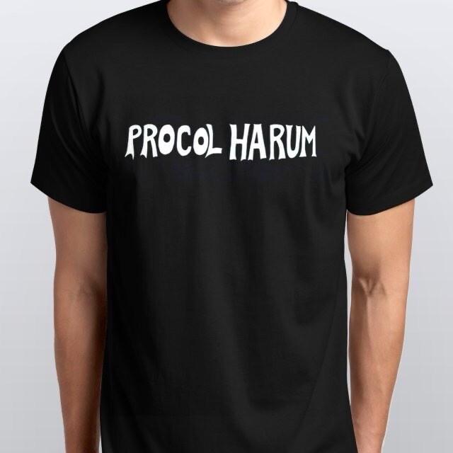 PROCOL HARUM T-SHIRT sizes S M L XL XXL colours Black, White S