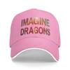 Vintage Imagine Dragons  Tour Golf Cap Unisex Snapback Hat  Daily Workouts Adjustable Fit Sun Caps