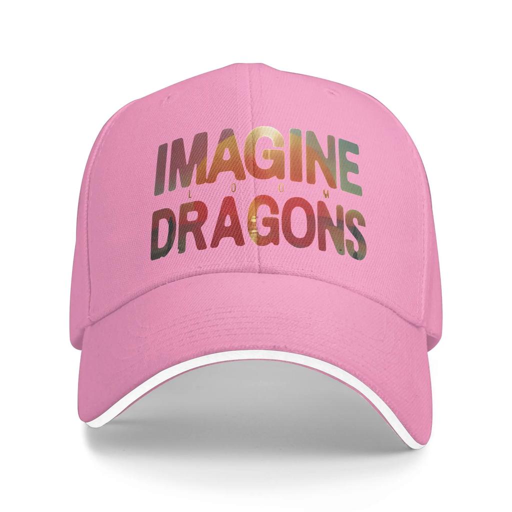 Vintage Imagine Dragons Tour Golf Cap Unisex Snapback Hat Daily Workouts Adjustable Fit Sun Caps