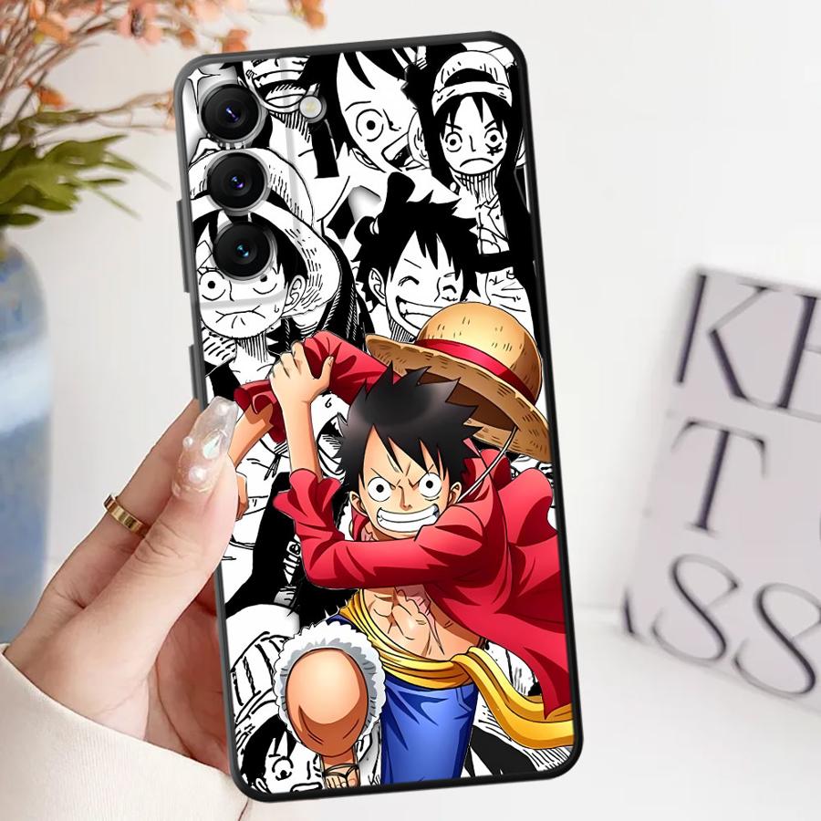 Case for Samsung Galaxy A26 A72 A55 A41 A73 A51 A25 A71 A32 A24 A22 A52 A36 A53 A35 A23 Phone Cover One Piece Luffy