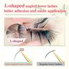 Abonnie LJ LB Pre-Bundled Bottom Eyelashes J B Camellia Lashes Automatic Fanning 5-7mm Eyelash Extensions Comic Lashes Manga