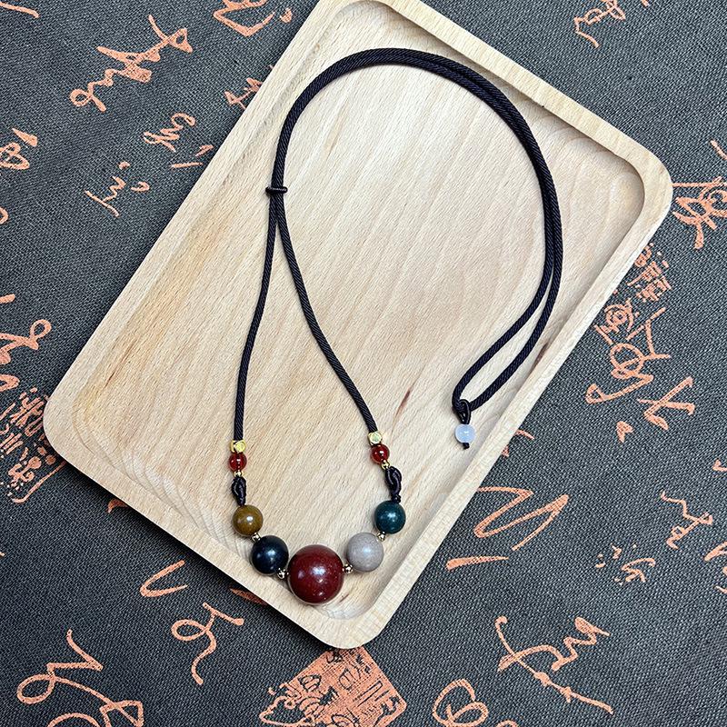 Classic Gift Box: Five Elements Incense Beads DIY Bracelet  Necklace Set