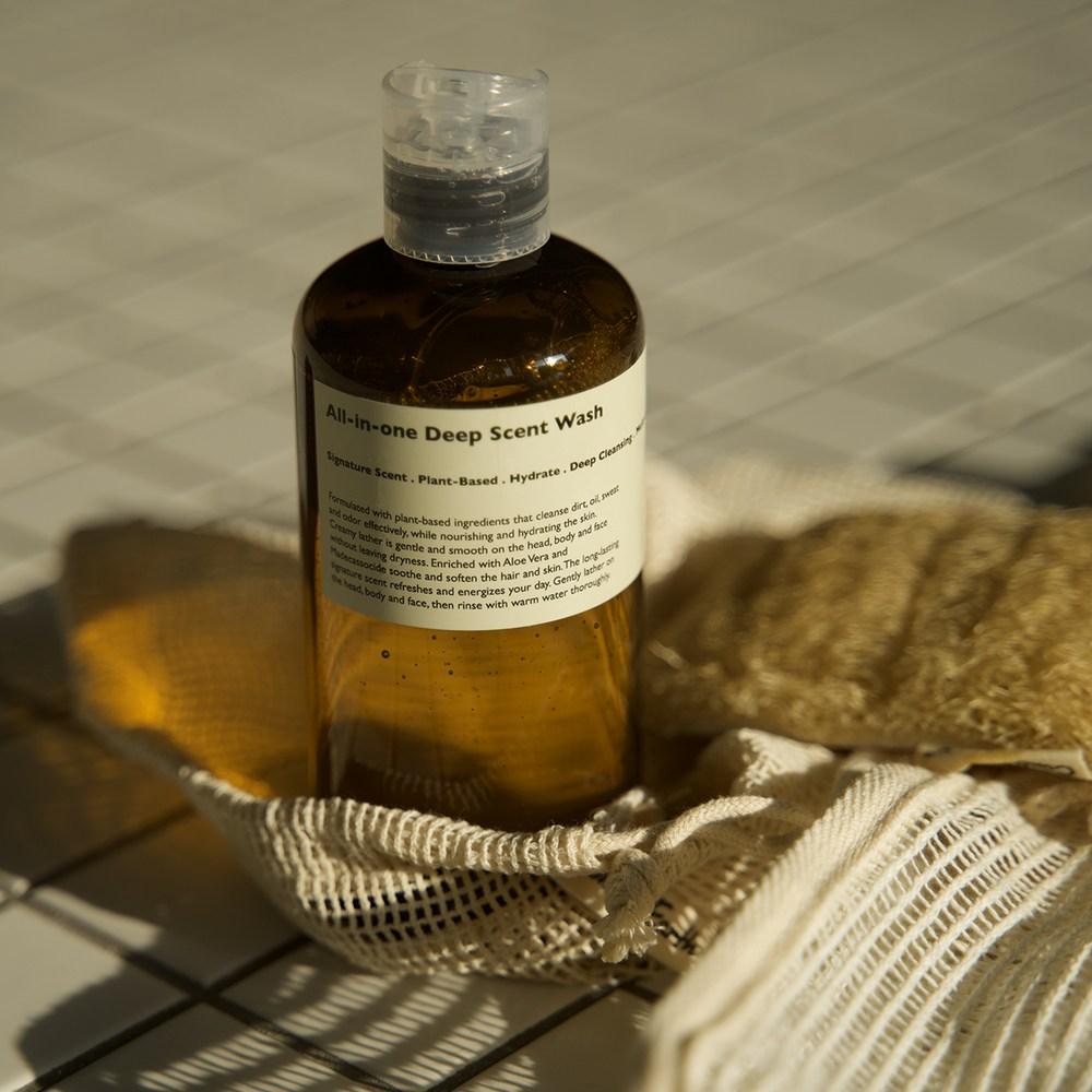 Lazy Society All-in-One Deep Scent Body Wash, 300ml, 1 Unit