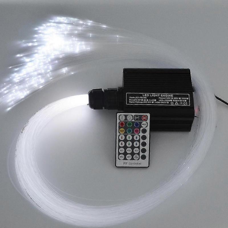 0,75 mm 2 m Mma Plastový Konec Svítící Optické Vlákno Pro Dekoraci Domácího Baru 300 ks   -Yx