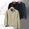 Men's Plus Size Stand Collar Casual Jacket