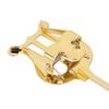 Gold Color Saxophone Lyre Holder Alloy Alto Saxophone Accessory  For Outdoor Practice