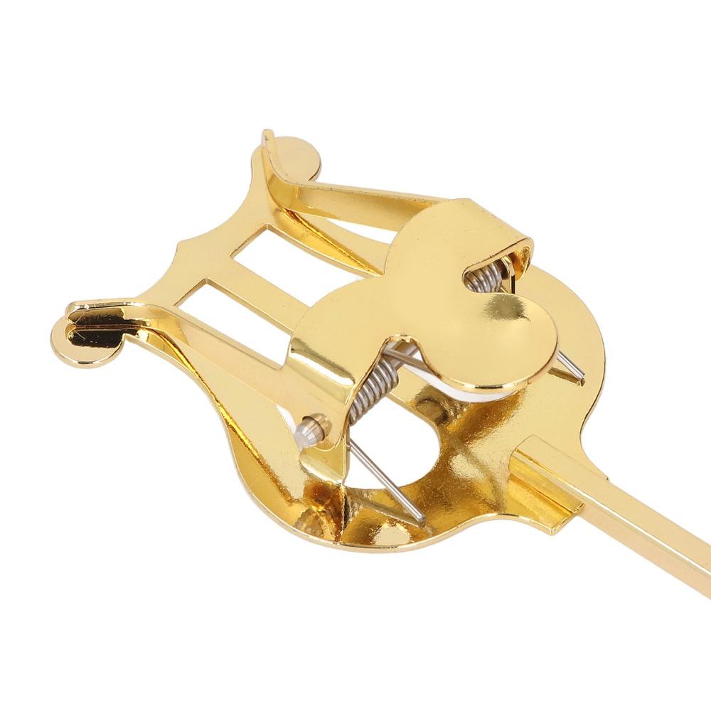 Gold Color Saxophone Lyre Holder Alloy Alto Saxophone Accessory For Outdoor Practice