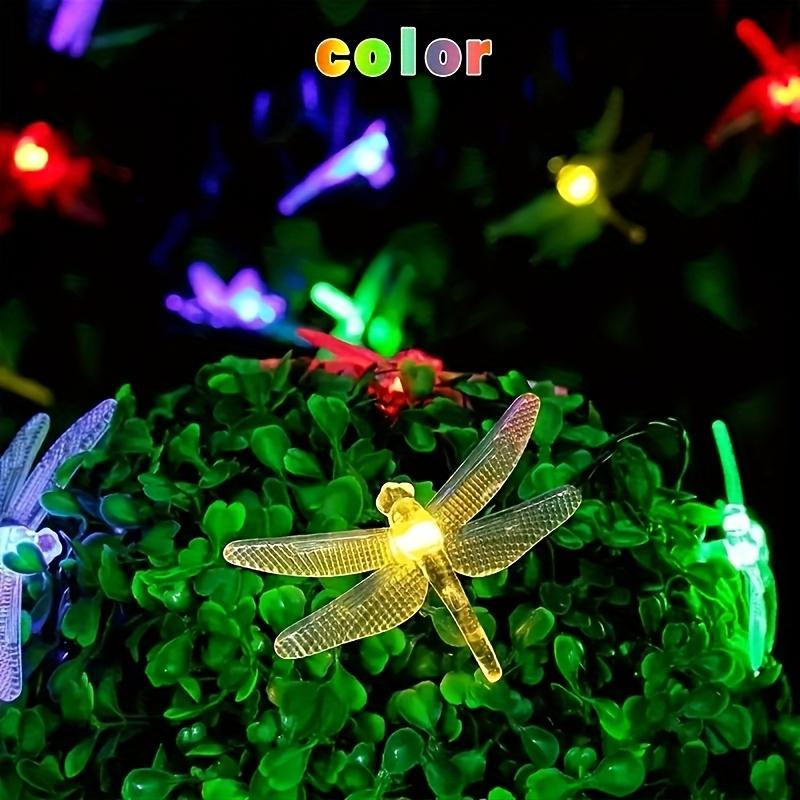 Solar Dragonfly String Lights Outdoor Waterproof Solar Lights Outdoor LED String lights8This type of outdoor waterproof decoration is suitable for