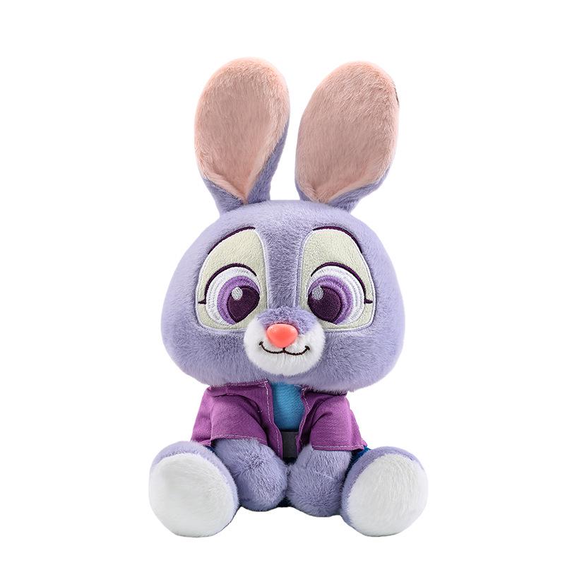 Judy and Nick Plush Doll Set – Cute Animal City Sitting Pose, Perfect Birthday Gift for Kids